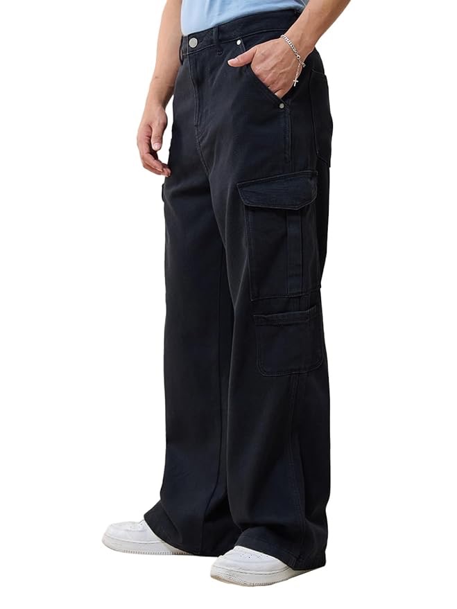 straight fitted jeans