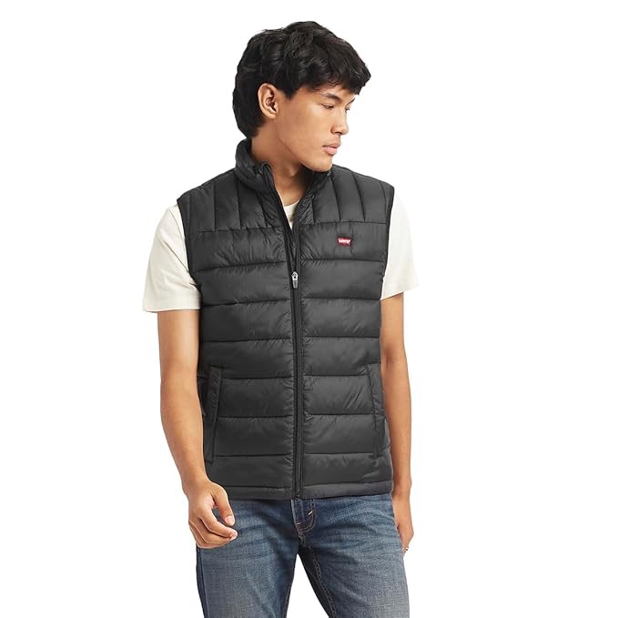 puffer jacket half sleeve